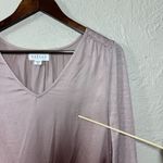 Velvet Graham & Spencer Satin Top XS Modal Rose Minimalist Luxury USA Valentine Pink Photo 12