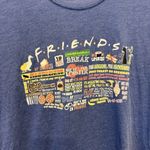 Next Level Friends TV Show Quotes Women's Blue T Shirt Size Medium‎  Apparel Photo 1