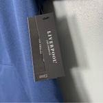 Liverpool NWT  Tulip Sleeve Sheath Dress Navy Blue Women’s 10 Photo 14