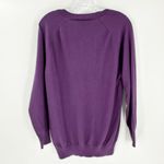 Universal Standard NWT  Purple V-Neck Raglan Pullover Sweater Size 4XS US 0 Photo 1