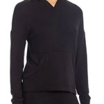 UGG  Elettra Soft Brushed Pullover Hoodie Long Sleeve Black Size Large Photo 0