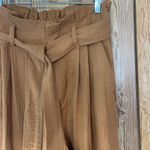 A New Day Paper Bag Trousers Stretch Waist With Belt ~ Size Medium ππ Photo 1