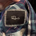 Rails  ‎ Size Small Women's Blue Green Pink Hunter Button Up Plaid Shirt Photo 2