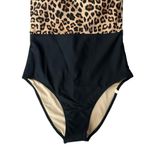 Summersalt Women’s Size 4 The Surf Leo Leopard Animal Print One Piece Swim NEW Photo 1
