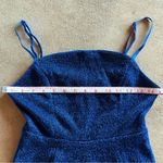 SheIn  Dark Blue Satin Dress Photo 9