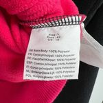 Bench . black pink fleece full zip up fleece sweatshirt jacket pockets size large Photo 2
