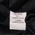 Siren Lily  Black Dress with Red and Yellow Floral Pattern Photo 6