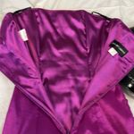 Jessica McClintock Magenta Purple Ruched Strapless Mini dress Size 2 Photo 5