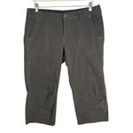Kuhl Free Range Capri Pants Carbon Gray Size 12 Photo 2