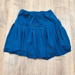 SheIn  | Women's Teal Blue Pleated Tennis Athletic Mini Skirt Skort, Size S Photo 1