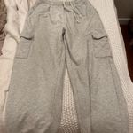 Brandy Melville  Grey Cargo Sweatpants Photo 0
