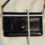 Michael Kors Michael Jet Set Charm Smartphone Crossbody Leather Black GUC Photo 13
