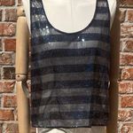 Abercrombie & Fitch sequined shell semisheer top / M / Excellent condition Photo 0