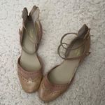 Seychelles Colorblock Mary Jane Leather Flats Tan Color Photo 0