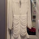 Mystique Boutique White Long Sleeve Dress Photo 1