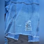 Wild Fable Size XS Distressed Jean Jacket Light Wash Ripped 100% cotton Denim Photo 8