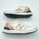 New Balance  515 v3 Leopard Floral Shoes Women's Size 7.5 Pink White Satin Girly Photo 1