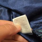 Valerie Stevens  Navy Paisley Tiered Bell Sleeve Blouse – Size 1X Photo 7