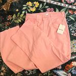 MOTHER Women's Coral/Peach Straight Leg Jeans Pink Size 27 Photo 2