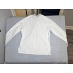 Christopher & Banks  white zip up women's size large Photo 3