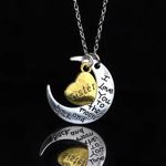I LOVE YOU Dear Sister Heart Pendant Necklace Multiple Photo 3