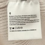 Lululemon Merino Wool-Blend Ribbed Long Wrap Sweater in White Opal Size 6 Photo 8