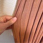 Meshki  Adrienne Halter Midi Dress Womens S Ribbed Knit Open Back Fall Casual Photo 4