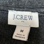 J.Crew Women's Black Crewneck Long Sleeve Pullover Knit Sweatshirt Sweater Top M Gray Size M Photo 2