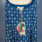 Rhode x Target Blue Eyelet Puff Sleeve Mini Dress Photo 2
