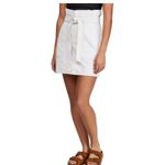 Free People Denim Mini Skirt - Splendor In The Grass High-Waisted Denim Skirt Photo 2