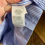 NWT J.Crew Striped Ribbed Knit Mixy Dress White Blue Size Small preppy cruise Photo 6