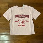 True Religion NWT Heritage graphic Pink Crop T-Shirt size XS Photo 0