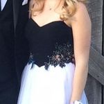 Blondie Nites Black and white gown Photo 2