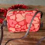 MINI CAMERA BAG WITH COACH HEART PRINT NEW WITHOUT TAGS Photo 0