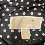 Michael Michael Kors Black & White Polka‎ Dot Puffer Vest Size Small Photo 5