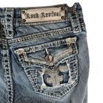 Rock Revival Womens Jeans Lily Straight Distressed Embellished Stretch 28 Photo 5
