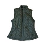 Laura Scott Women's Puffer Vest Jacket with Pockets by Size S Army Green Photo 1