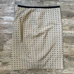 Outback Red Polka Dotted High Waisted Pencil Skirt, Size 0 Photo 0