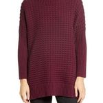 French Connection NWT Mozart Popcorn Cotton Sweater Jumper Berry Blush XS Photo 0