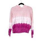 Wildfox Woman's Sz XS Pink Hooded Ombre Sweatshirt Lounge Wear Cozy Comfy Photo 1
