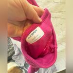 Old Navy  Halter Crochet Dress Apron Mini size XL Dragonfruit Pink Color Photo 6