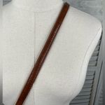 Stone Mountain  Leather Crossbody Purse Brown/Black Photo 4