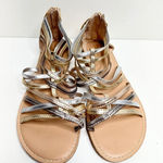 Harper Canyon Shoes Womens Size 5 Strappy Gladiator Sandals Silver Photo 0