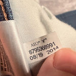 American Eagle  Distressed Blue Jeans 18 skinny regular fit Photo 9