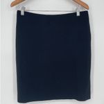 Max Mara Black Pencil Skirt Made in Italy Business Professional Knee Length Photo 1