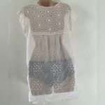 Johnny Was Johnny  Marietta Cap
Sleeve Eyelet Blouse in White Was Photo 7