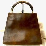 Gucci Auth Diana Bamboo Oversized Leather Tall Shopper Tote Bag Tom Ford Era COA Photo 1