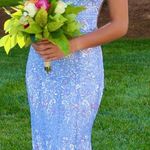 Rachel Allan Prom Dress Blue Size 0 Photo 0
