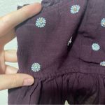 Free People Intimately  On A Star Cropped Ruffle Hem Cami Size Medium Plum Purple Photo 3