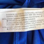 ZARA Blue Geometric Long Sleeve Romper Photo 5